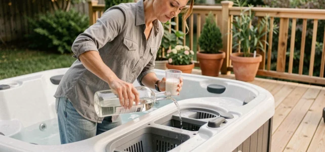 Vinaigre blanc dans le spa : astuces et précautions pour un entretien efficace Vinaigre blanc dans le spa : astuces et précautions pour un entretien efficace