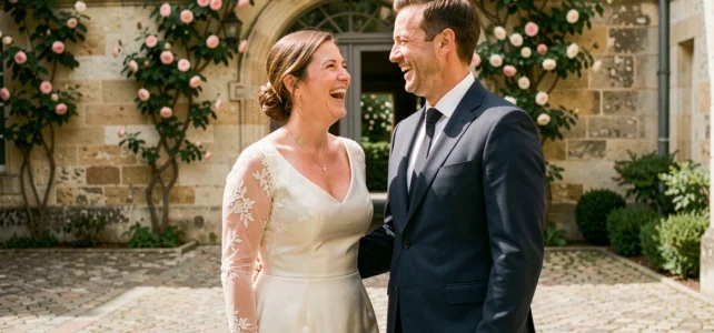 Retour sur le mariage de Sophie Jovillard et son conjoint : une histoire inspirante Retour sur le mariage de Sophie Jovillard et son conjoint : une histoire inspirante
