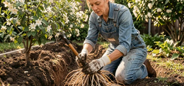 Comprendre la profondeur des racines de jasmin : conseils pour un jardin florissant Comprendre la profondeur des racines de jasmin : conseils pour un jardin florissant